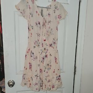 American Rag Cream Floral Midi Dress